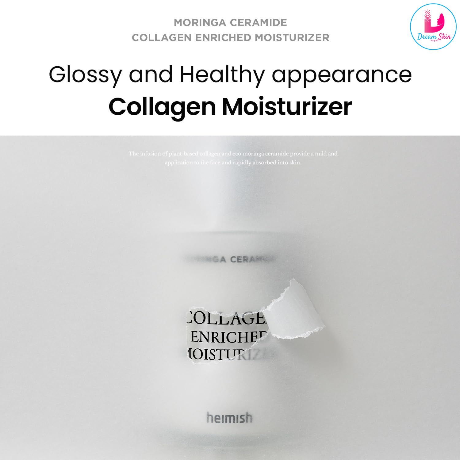Heimish Moringa Ceramide Collagen Enriched Moisturizer [120ml]	